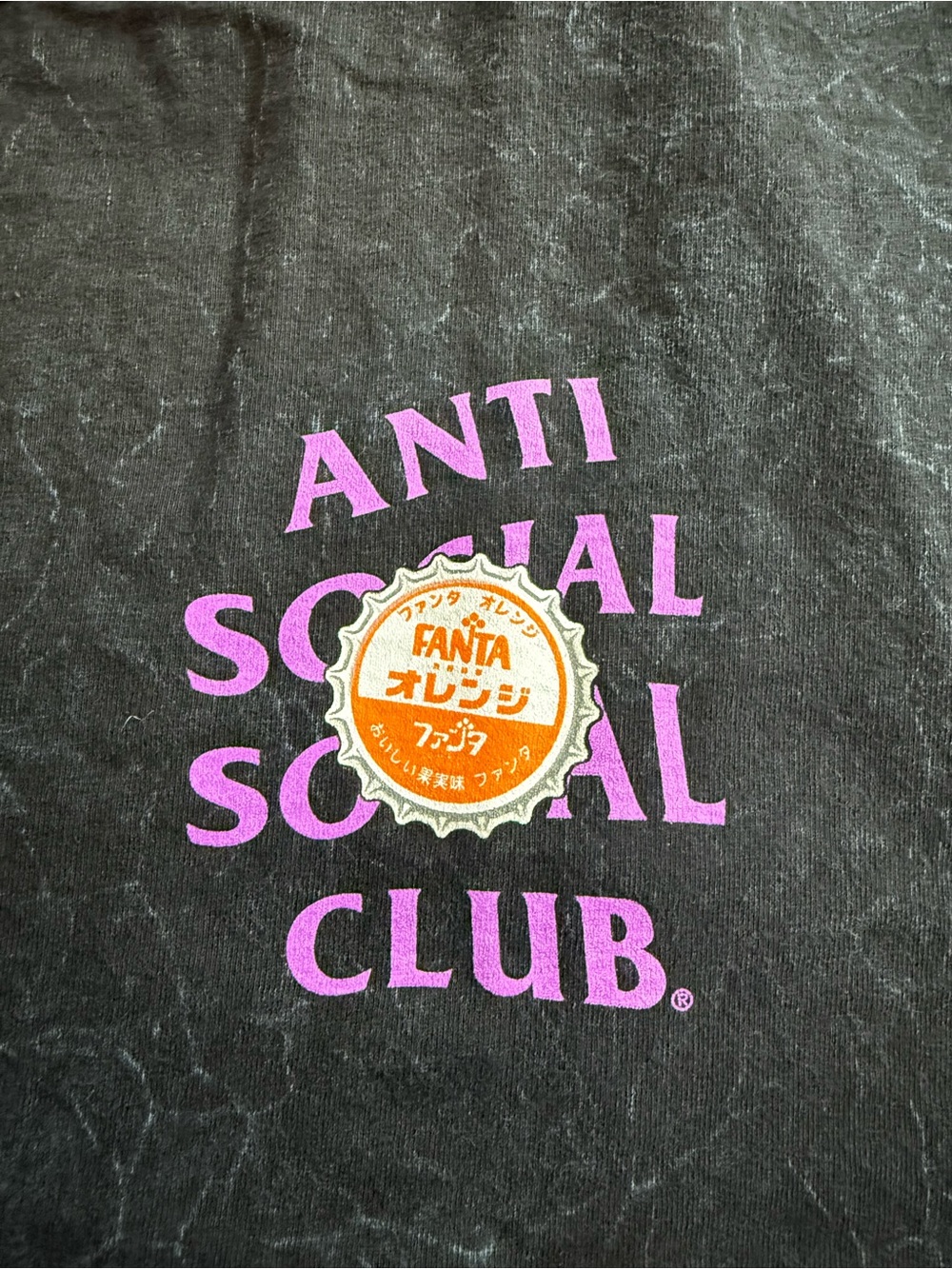Anti Social Social Club X Fanta Graphic Shirt Size XXL